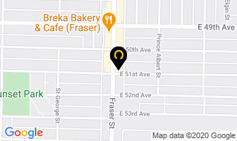 Fraserside Chiropractic in Toronto map