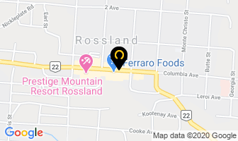 Fraternal Order Of Eagles Lounge in Rossland map