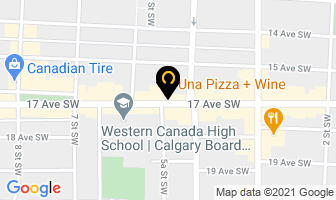 Freak Lunchbox Inc in Calgary map