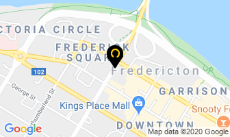 Fred Fm 92.3 Radio in Fredericton map
