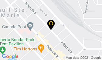 Frederick Baxter Law Office in Sault Ste. Marie map