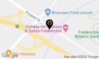 Fredericton Nissan in Fredericton map