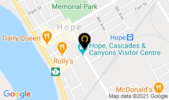 Free Rein Associates in Hope map