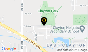 Free Summer Day Camp in Surrey map