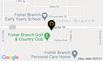 Freedom West Insurance Solutions in Fisher Branch map