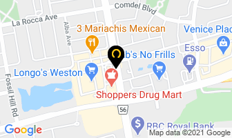 Freeman Formalwear Nello Uomo in Vaughan map