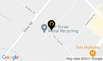 Freemont Landscaping Incorporated in Mississauga map