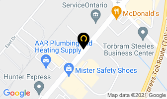 Freeze Co Systems Ltd in Brampton map