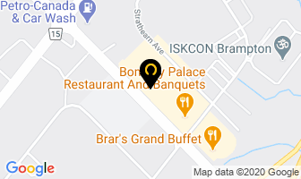 Freezerland Foods Inc in Brampton map