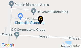 Fresh Pack Produce Ca Ltd in Kingsville map