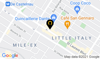 Fresh Salon De Coiffure in Montreal map