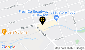 Freshco in Orangeville map
