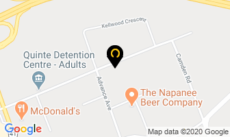 Freshcrete in Napanee map