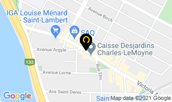 Frida B in Saint-Lambert map