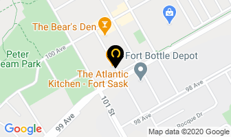 Friendly Nails in Fort Saskatchewan map