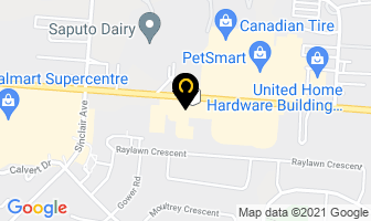 Friendz Convenience in Halton Hills map