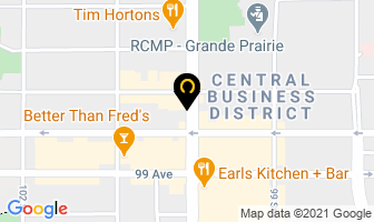Friesen Land & Leasing in Grande Prairie map