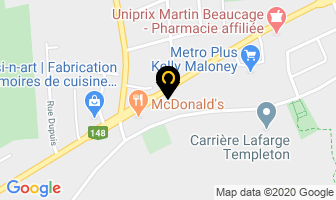 Frissons Et Bonbons in Gatineau map