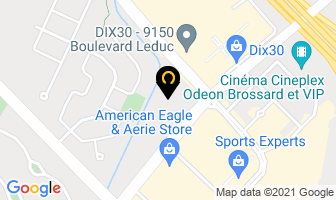 Fromagerie Des Nations Inc in Brossard map