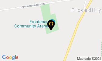 Frontenac Community Arena in Godfrey map
