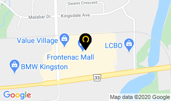 Frontenac Eye Clinic in Kingston map