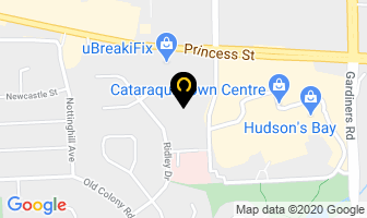Frontenac Hearing Clinic in Kingston map