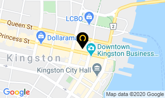 Frontenac Watch Repairing Co in Kingston map