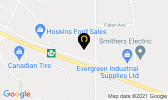 Frontier Chrysler Jeep/eagle Ltd in Smithers map