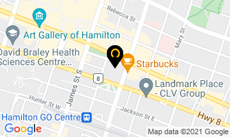 Frontline Focus International Inc in Hamilton map