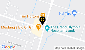 Fruitland Dentistry in Hamilton map
