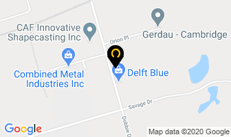 Fuchs Lubricants Canada Ltd in Cambridge map