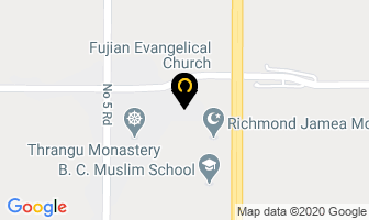Fujian Evangelical Church in Richmond map