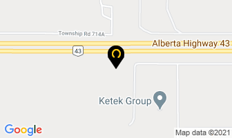 Full Bore Directional Inc in Grande Prairie map
