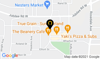 Full Circle Outlet in Summerland map