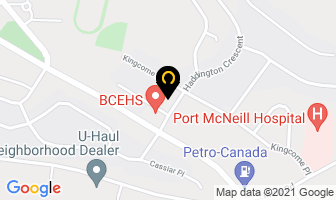 Full Gospel Church in Port Mcneill map