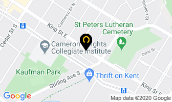 Full Gospel Temple in Kitchener map