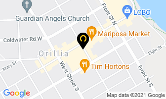 Fun Wools in Orillia map