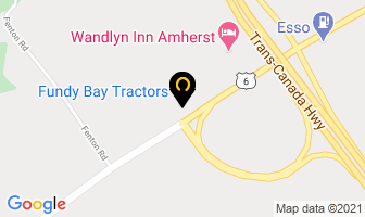 Fundy Bay Tractors in Amherst map