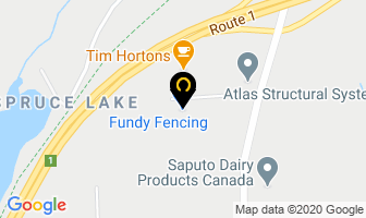 Fundy Fencing Ltd in Saint John map