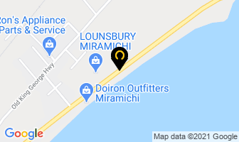 Fundy Line Restaurant in Miramichi map