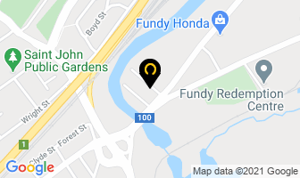 Fundy Roofing Ltd in Saint John map