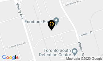 Furniture Bank in Orillia map