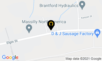 Furniture Decor Liquidation in Brantford map