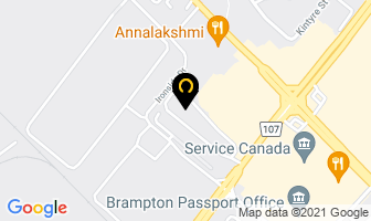Furniture Depot in Brampton map