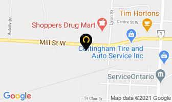 Fusion Auto Sales Inc in Chatham-Kent map