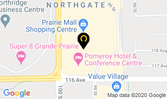 Fusion Denim in Grande Prairie map