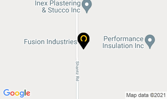 Fusion Industries Inc in Niverville map