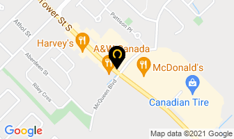 Fusion Party And Discount in Fergus map