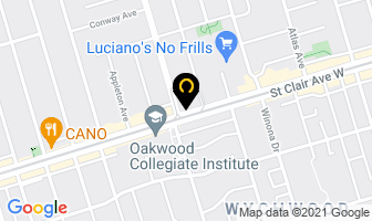 Futures Academy in Orillia map