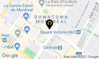 G A Grier 1991 Inc in Montreal map